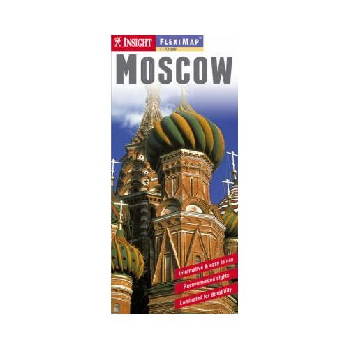 Moszkva laminált térkép - Insight