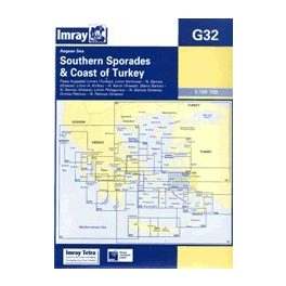   Eastern Sporades, Dodecanese & the Coast of Turkey G32 - Imray