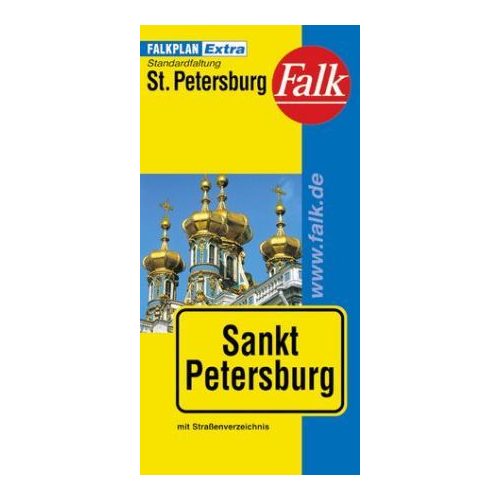 Szentpétervár várostérkép - Falk