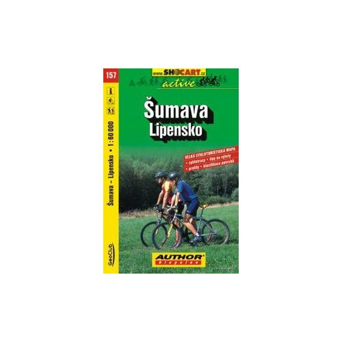 Sumava, Lipensko - SHOCart kerékpártérkép 157