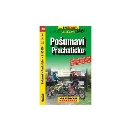 Posumavi, Prachaticko - SHOCart kerékpártérkép 158
