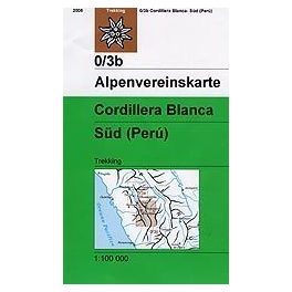 Cordillera Blanca, Süd (Perú) - Alpenvereinskarte 0/3b