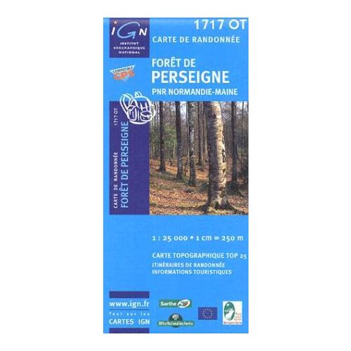 Forêt de Perseigne - IGN 1717OT