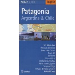 Patagonia térkép - de Dios Editores 