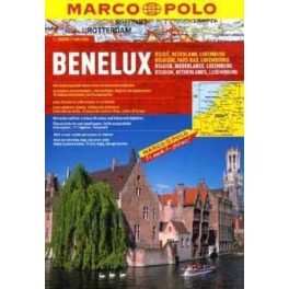 Benelux államok atlasz - Marco Polo