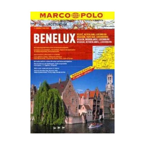 Benelux államok atlasz - Marco Polo