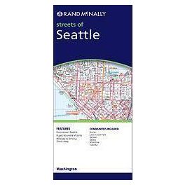 Seattle, WA térkép - Rand McNally