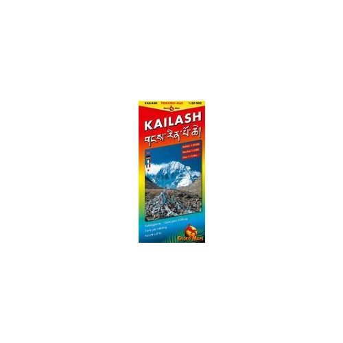 Kailash turistatérkép - Gecko Maps