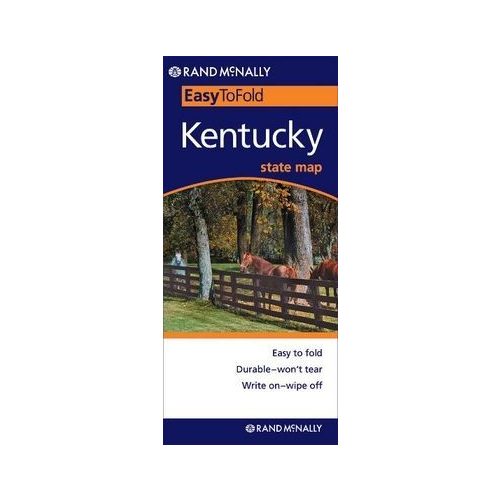 Kentucky (EasyToFold) térkép - Rand McNally