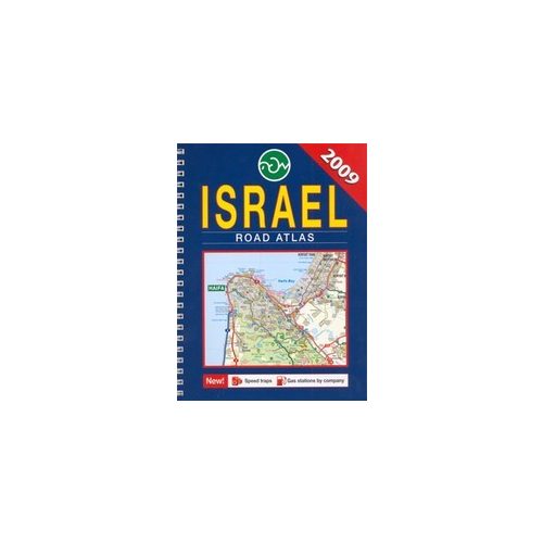 Izrael autóatlasz - Mapa Publishers