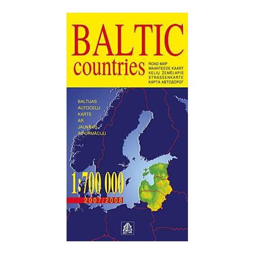 Balti államok térkép - Jana Seta