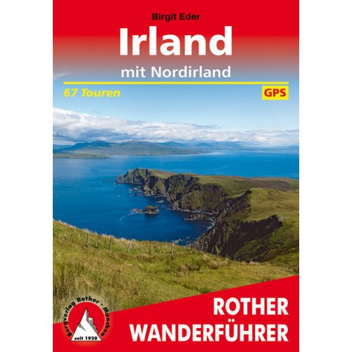 Írország, német nyelvű túrakalauz - Rother