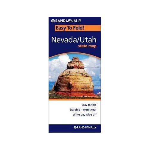 Nevada & Utah (EasyToFold) térkép - Rand McNally