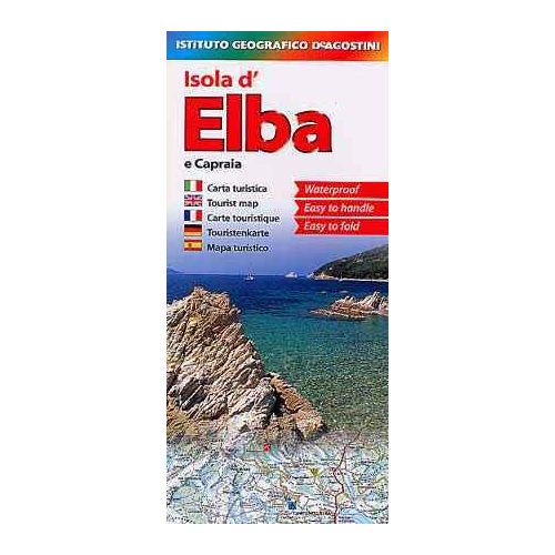 Elba-sziget vízhatlan térkép - De Agostini