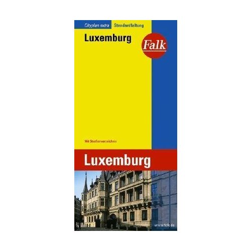 Luxembourg, city map - Falk