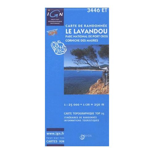 Le Lavandou - IGN 3446ET