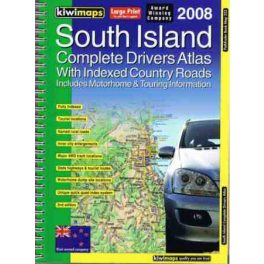 South Island autóatlasz - Kiwimaps