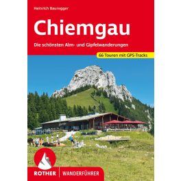 Chiemgau, hiking guide in German - Rother