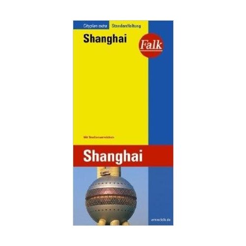 Shanghai, city map - Falk