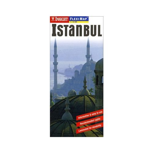 Isztambul laminált térkép - Insight