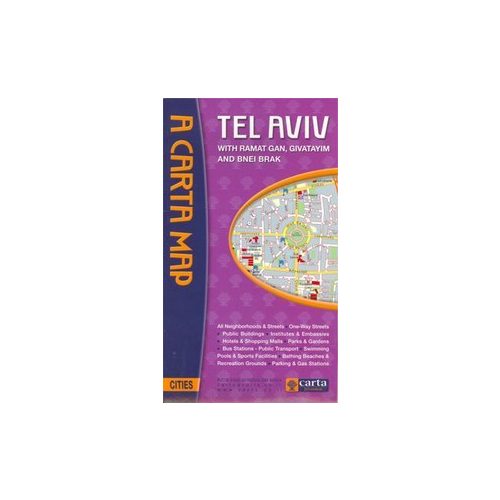 Tel Aviv térkép - Carta