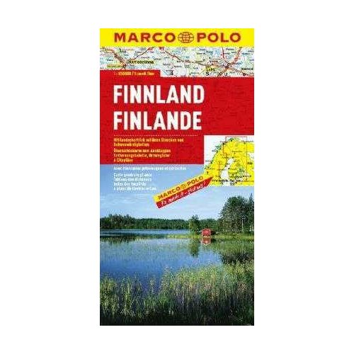 Finnország térkép - Marco Polo