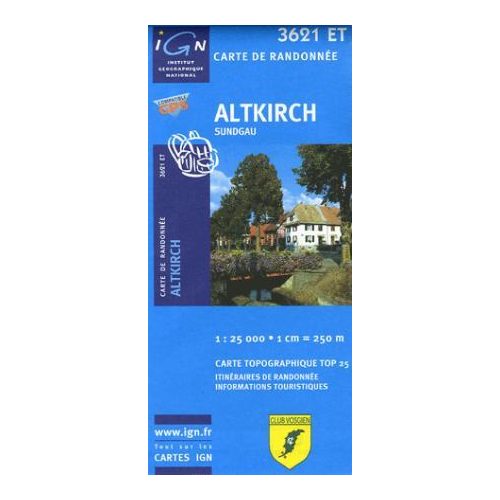 Altkirch / Sundgau - IGN 3621ET
