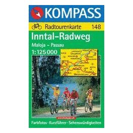 Inn-Radweg : Maloja-Passau - Kompass RWK 148 