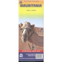 Mauritánia térkép - ITM