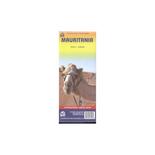 Mauritánia térkép - ITM