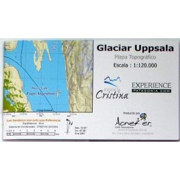 Uppsala-gleccser térkép (16) - Aoneker