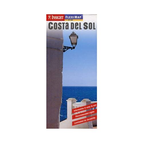 Costa del Sol laminált térkép - Insight