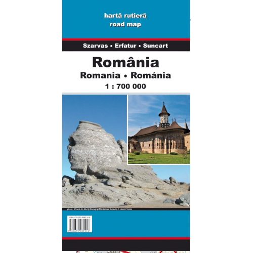 Romania, road map - Szarvas & Kárpátia