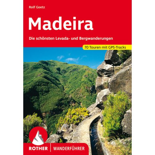 Madeira, német nyelvű túrakalauz - Rother