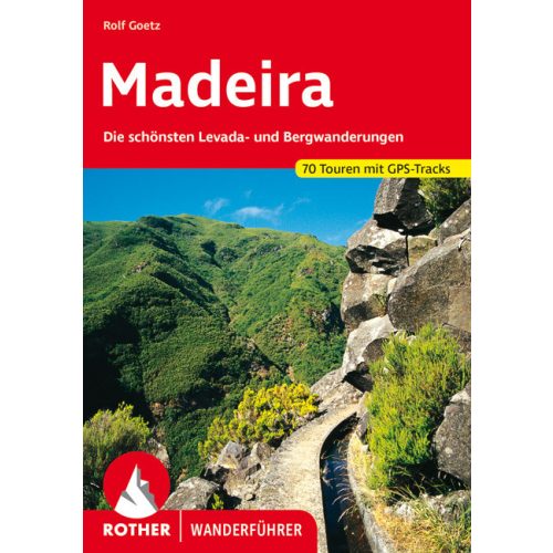 Madeira, német nyelvű túrakalauz - Rother