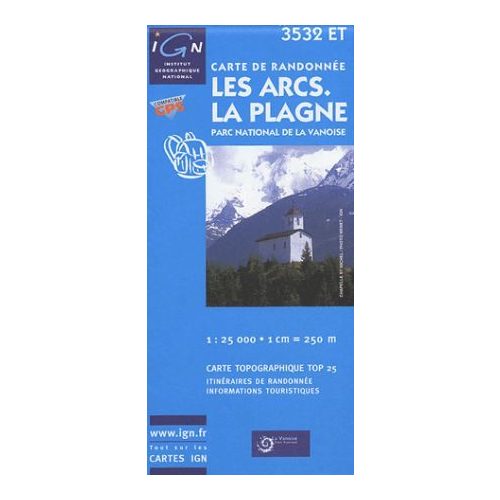 Les Arcs / La Plagne - IGN 3532ET