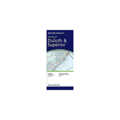 Duluth & Superior, WI térkép - Rand McNally