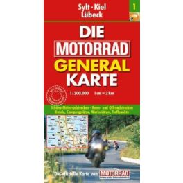 Sylt, Kiel, Lübeck (No 01) motorostérkép - MairDumont 