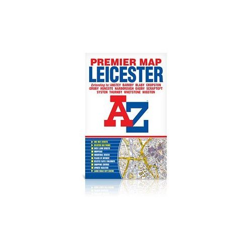 Leicester térkép - A-Z