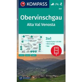Alta Val Venosta, hiking map (WK 041) - Kompass