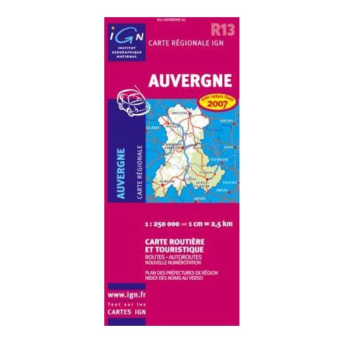 Auvergne - IGN R13