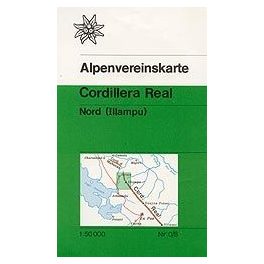   Cordillera Real, Nord (Illampu) (Bolivien) - Alpenvereinskarte 0/8