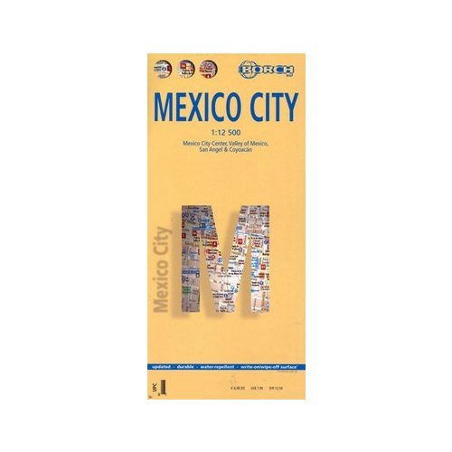 Mexico City térkép - Borch