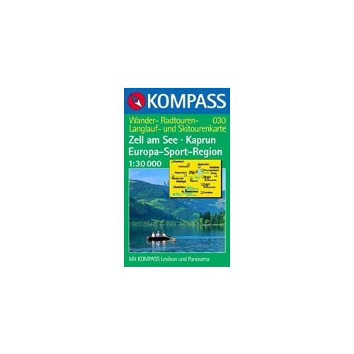 Zell am See, Kaprun turistatérkép (WK 030) - Kompass