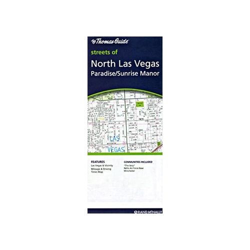 North Las Vegas , NV térkép - Rand McNally
