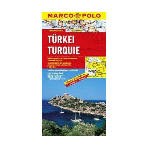 Törökország térkép - Marco Polo