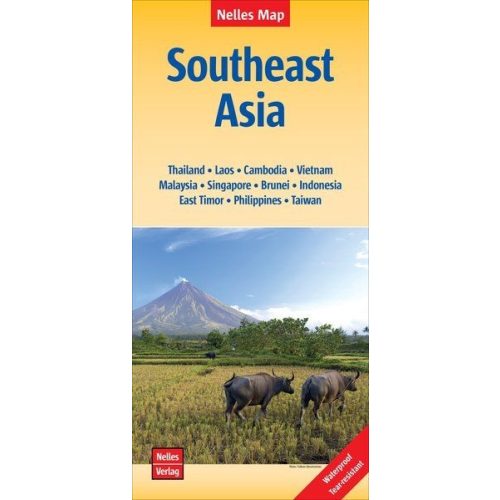 Southeast Asia, travel map - Nelles