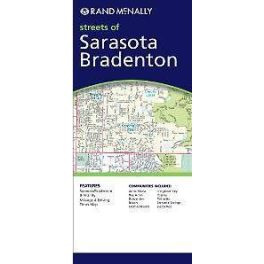 Sarasota & Bradenton, FL térkép - Rand McNally