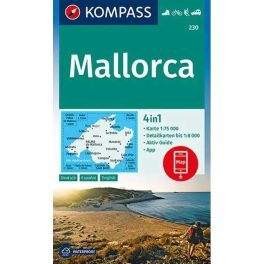 Mallorca turistatérkép (WK 230) - Kompass