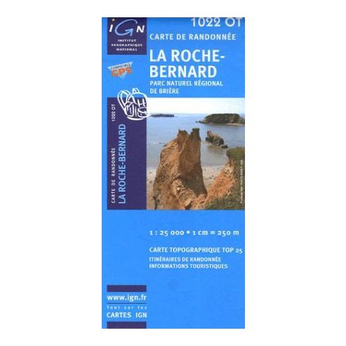 La Roche-Bernard / Parc Naturel Régional de Brière - IGN 1022OT